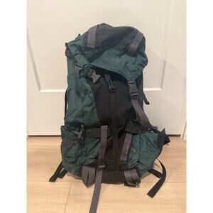 L.L. Bean Hiking Backpack Adult Size Green JM